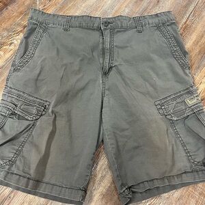 Y2K Union Bay grey cargo shorts Size 38